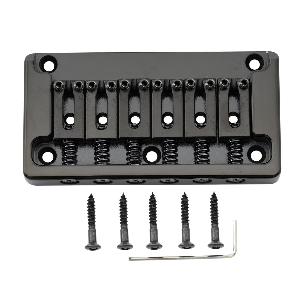 Black Non-tremolo Hardtail Bridge H392446