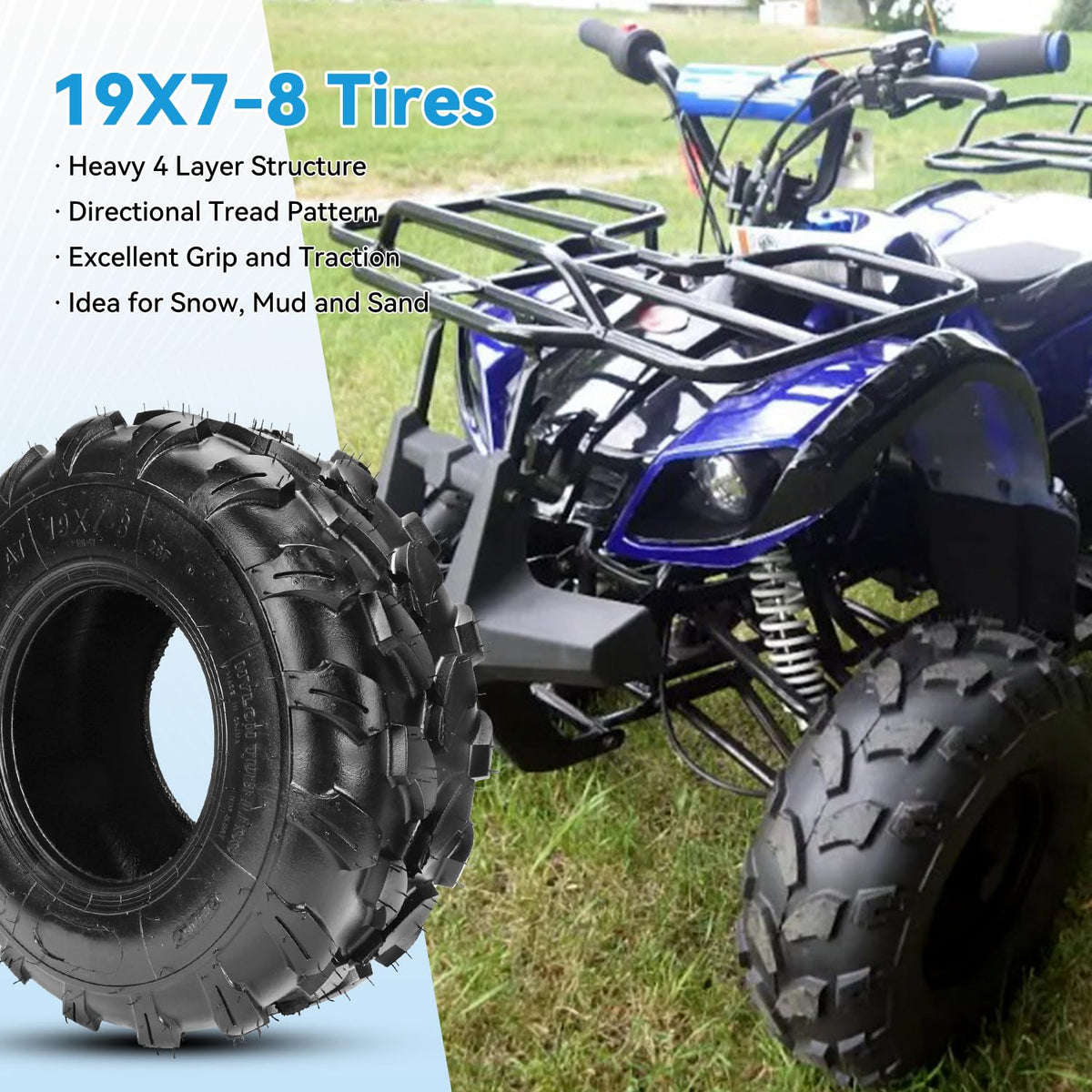 19x7-8 Tubeless Tire O297550