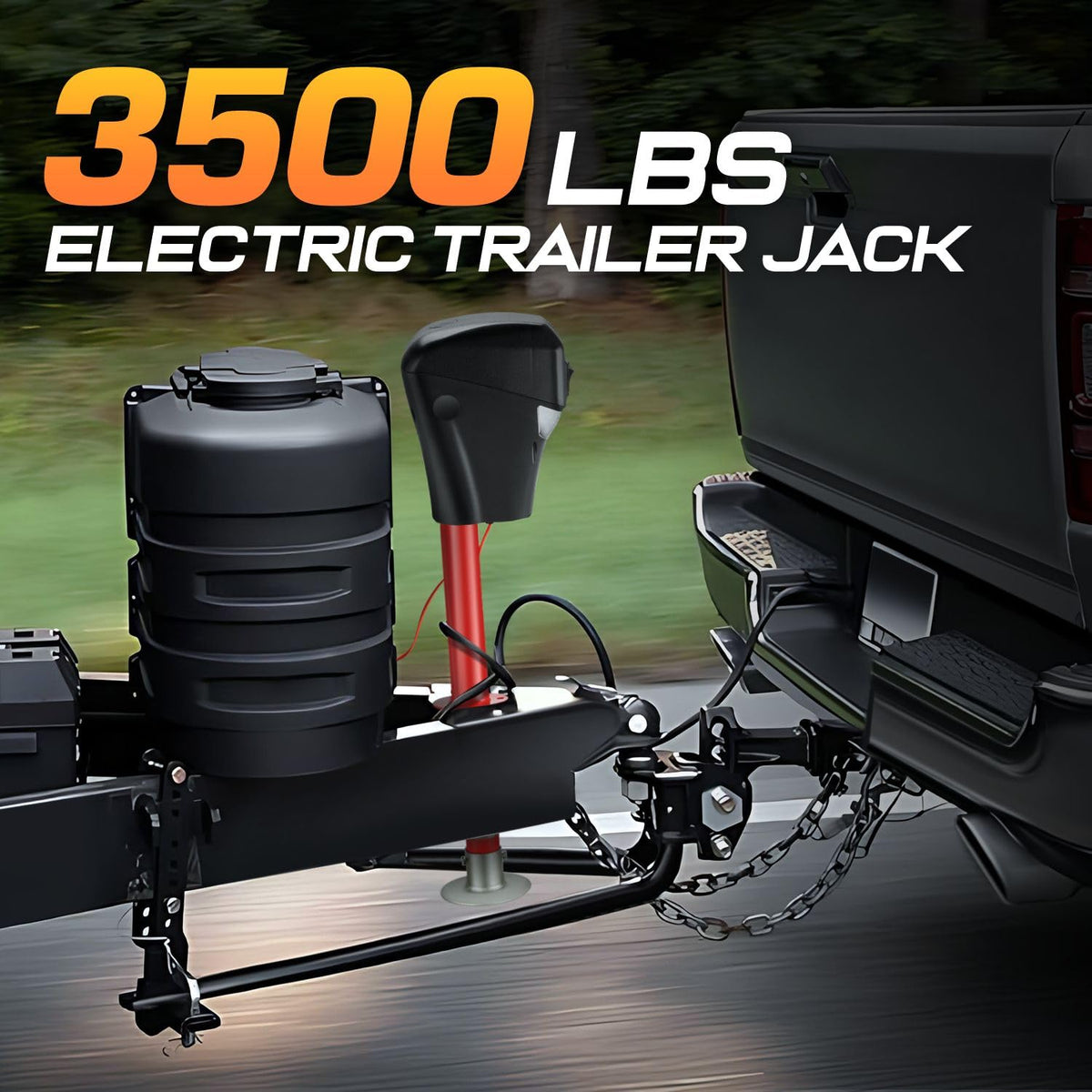 3500lbs 12V Electric Trailer Jack S5882
