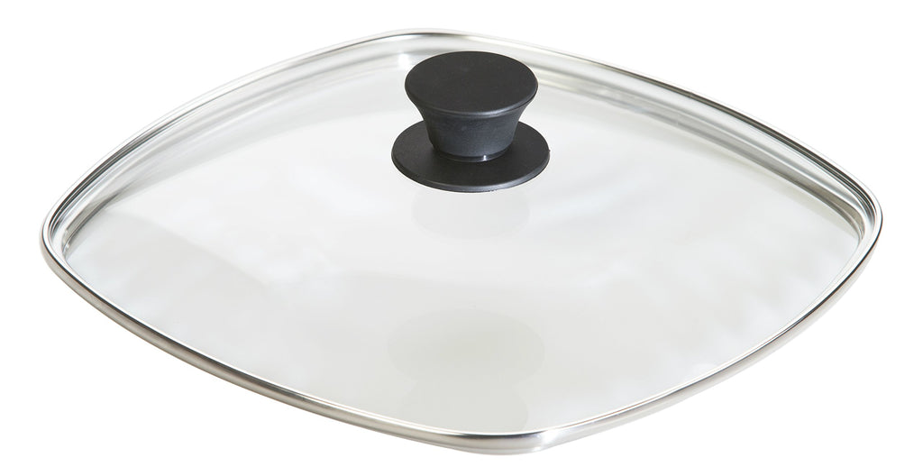 10.5 Inches Square Tempered Glass Lid V622