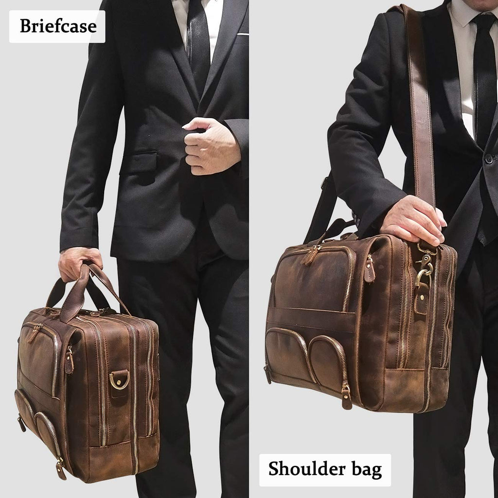 Genuine Leather Briefcase S29875
