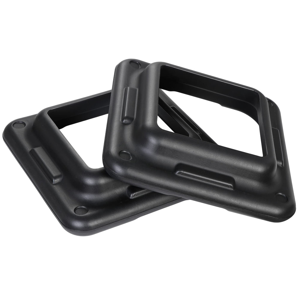 Height Adjustable Step Aerobic Platform with 4 Risers L47349