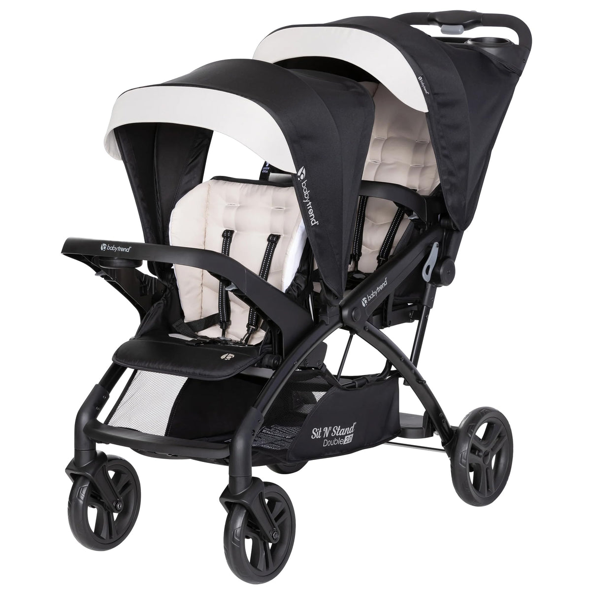 Double Stroller & 2 Car Seats Y3789