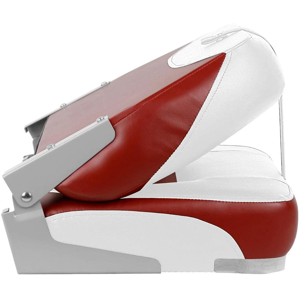 Two Tone Low Back Folding Boat Seat E156970