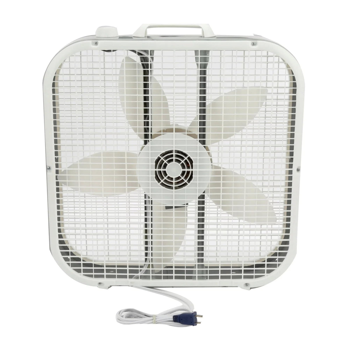 20 Inch 3 Speed White Box Fan T46453