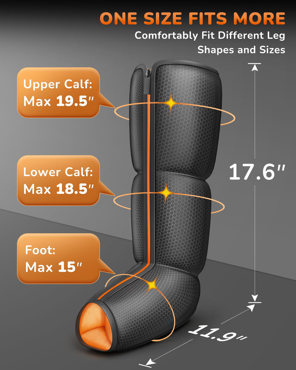 Air Compression Leg Massager with Heat V102247
