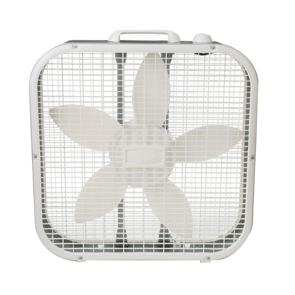 20 Inch 3 Speed White Box Fan T46453