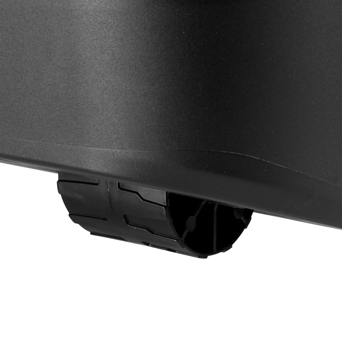Black 22 Gallon Wheeled Plastic Storage Trunk R695