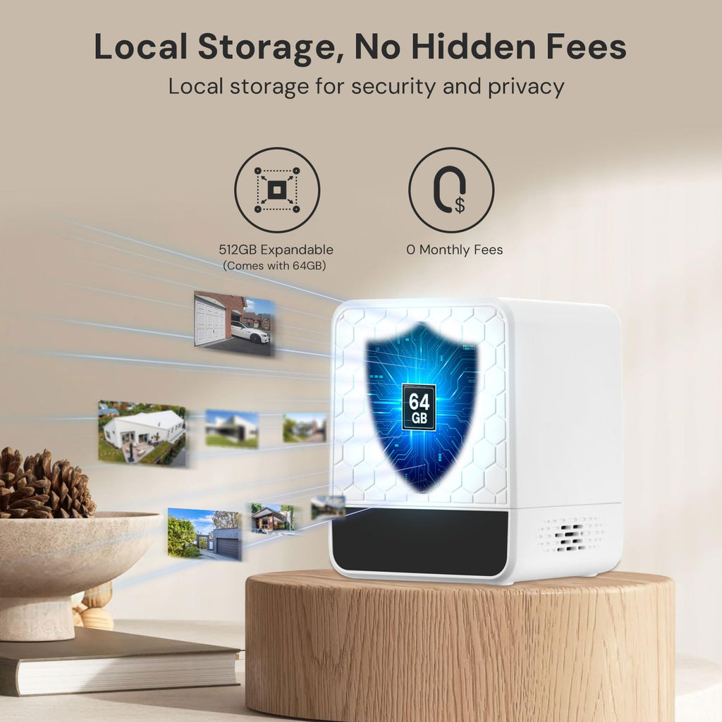 4MP Solar Wireless Security Cameras B400045