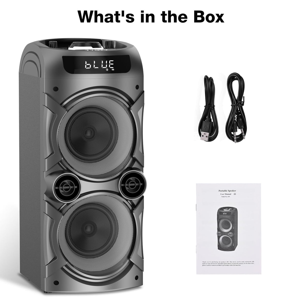 100W Portable Bluetooth Speaker I552