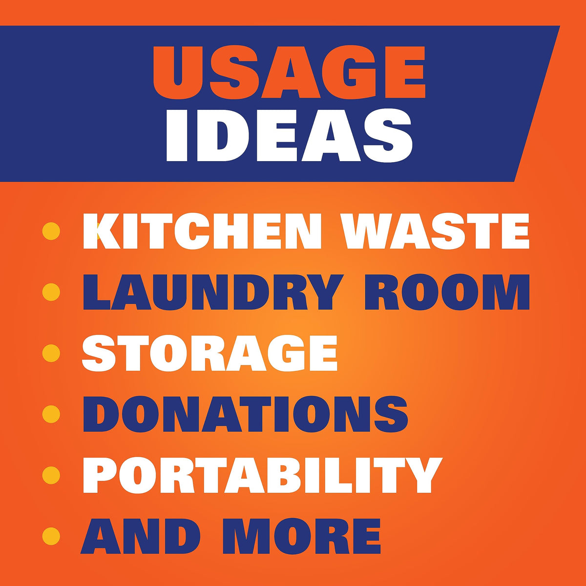 13 Gal Black Kitchen Trash Bags 80ct M12037