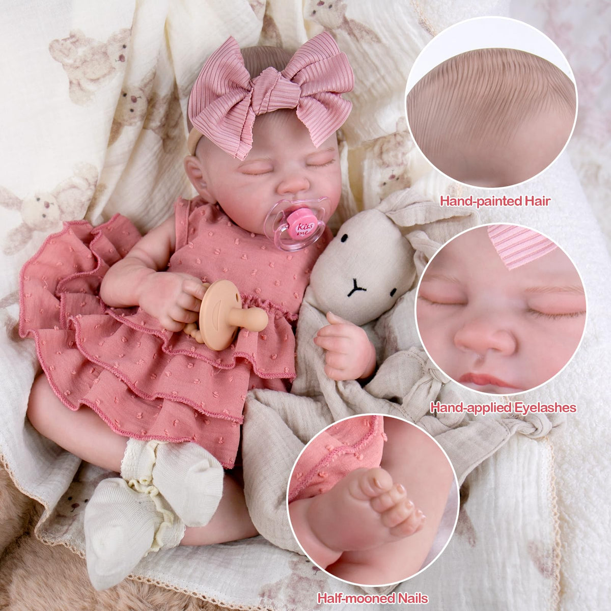 Realistic Reborn Baby Dolls 20" A506