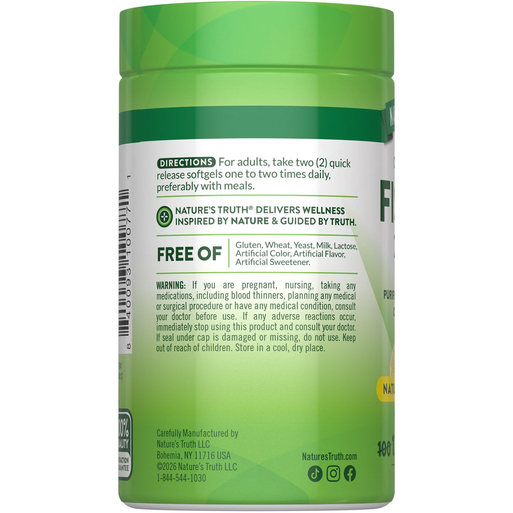 Fish Oil 2400mg 120 Softgels L45588