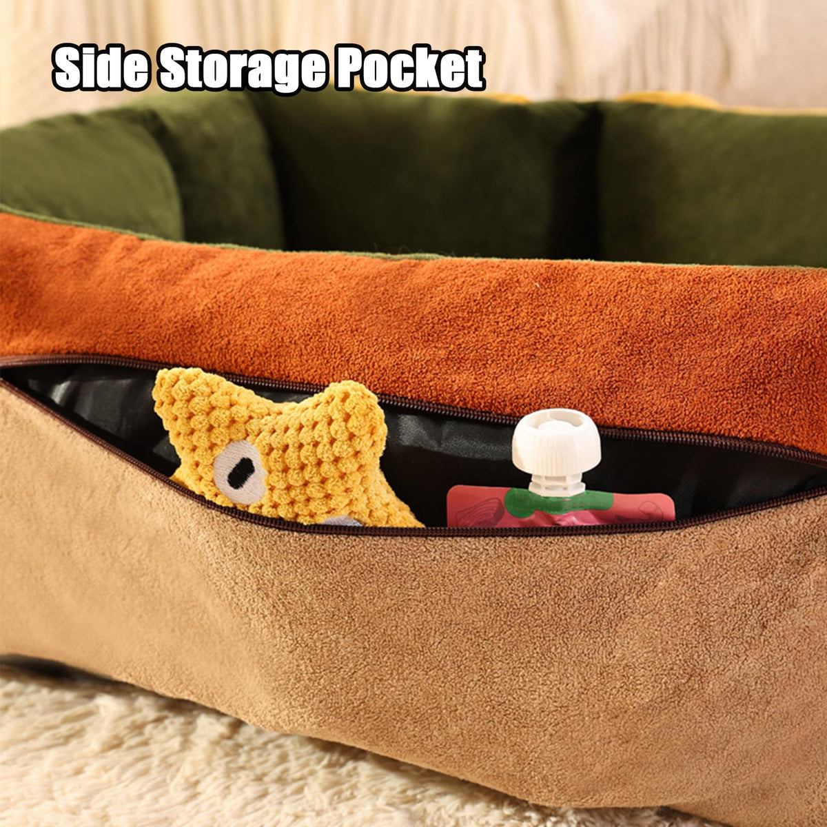 2-in-1 Dog Car Seat for Small Dogs N939