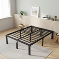 Queen Size 14 Inch Metal Platform Bed Frame D5187