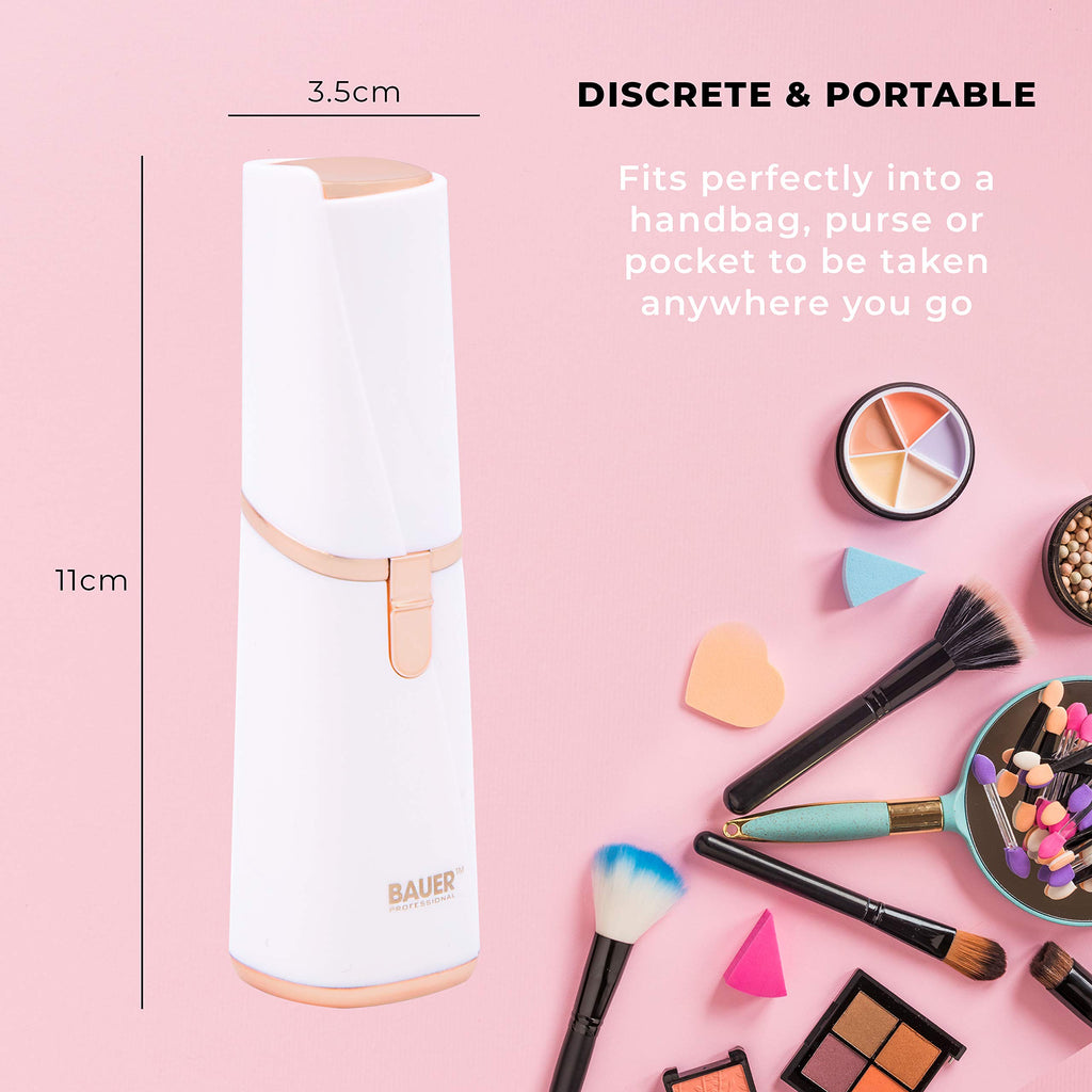 Women's Portable Face Shaver with LED Light E498444