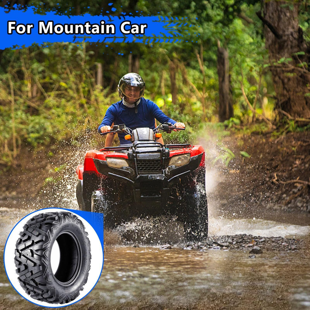 19X7-8 Set of 2 Tubeless ATV Tires K28506