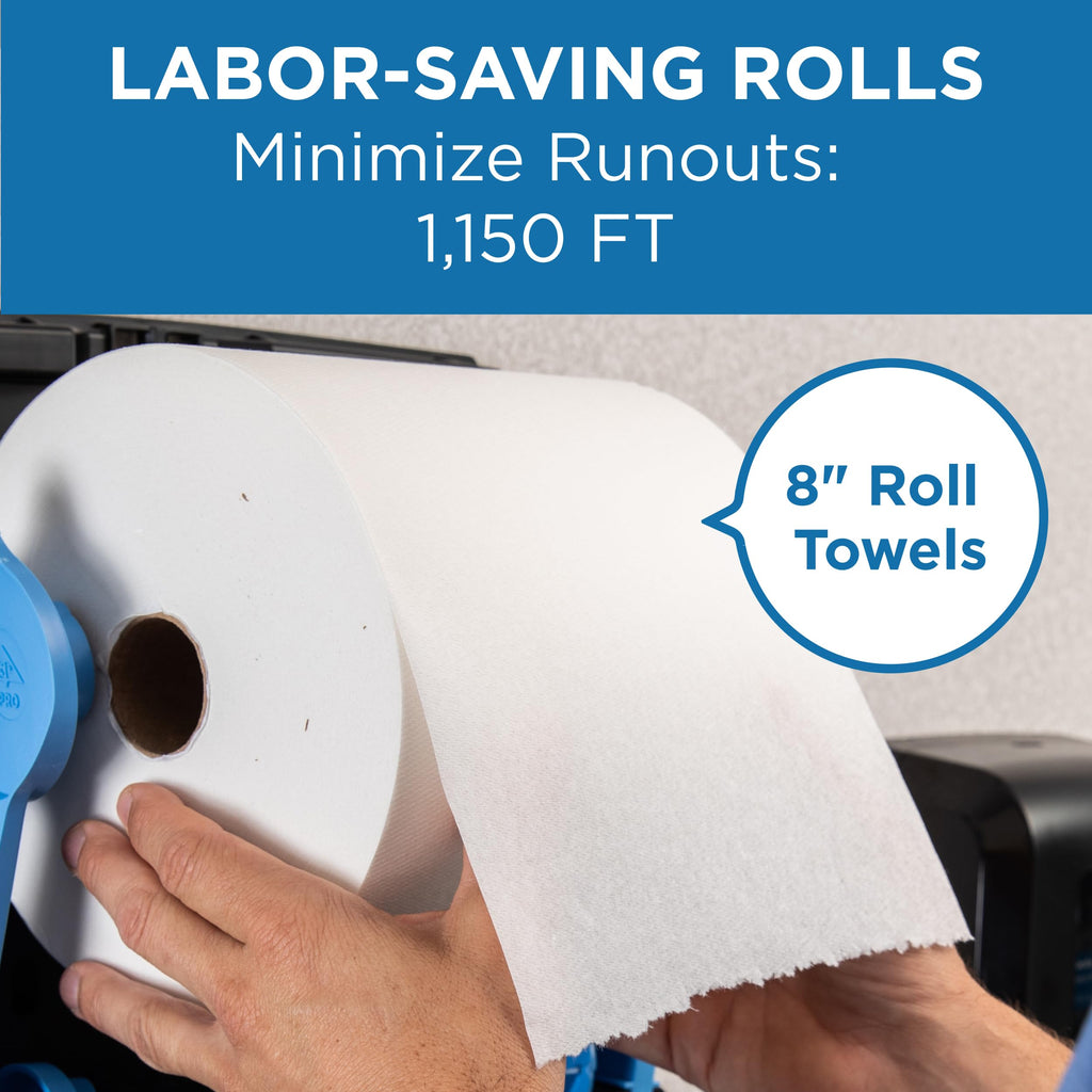White Paper Towel Rolls K8707