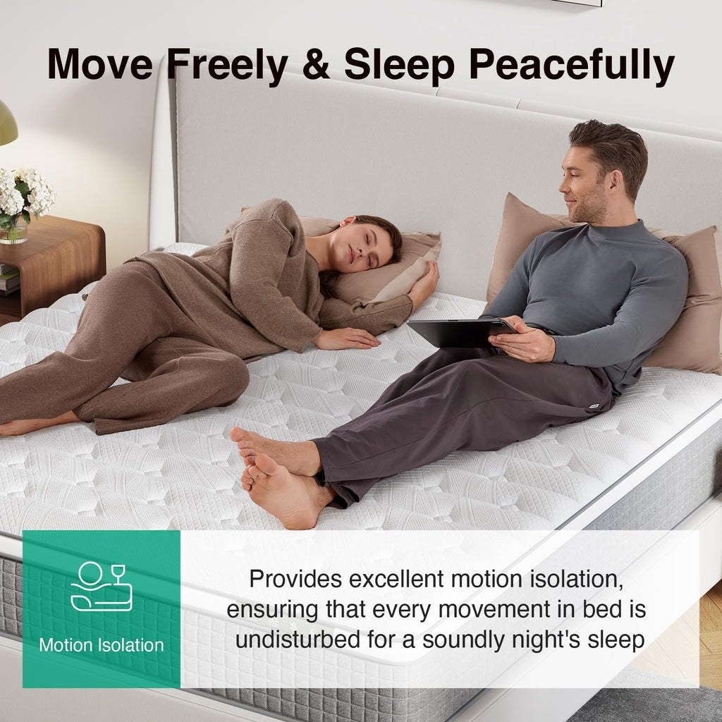 12 Inch Full Size Hybrid Gel Memory Foam Mattress F94823