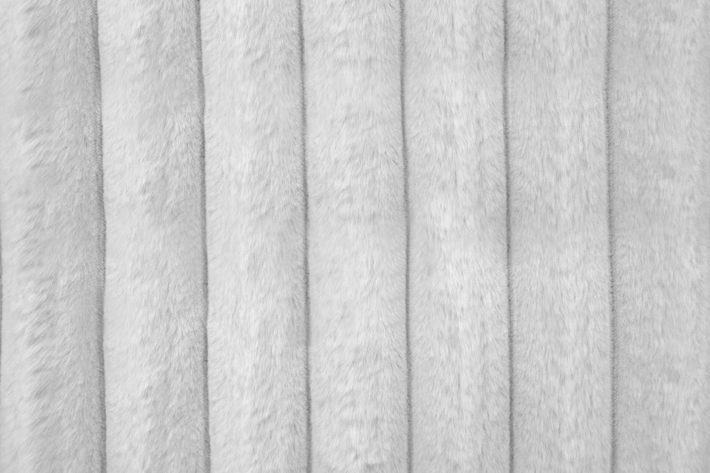Light Gray Corduroy Manual Motion Loveseat O104883