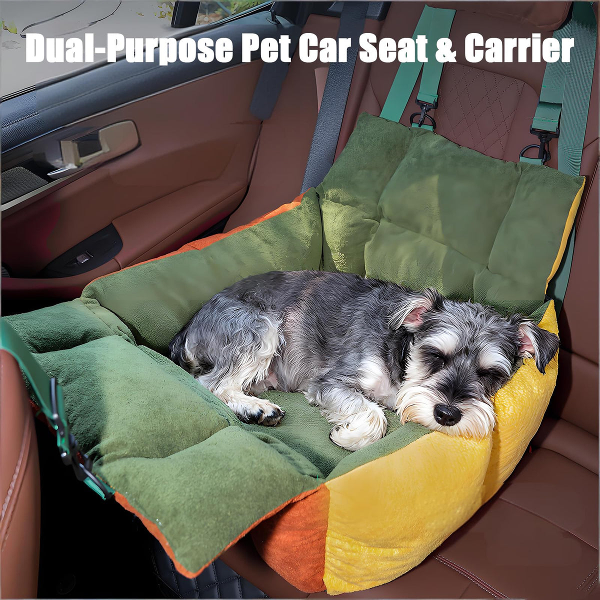 2-in-1 Dog Car Seat for Small Dogs N939