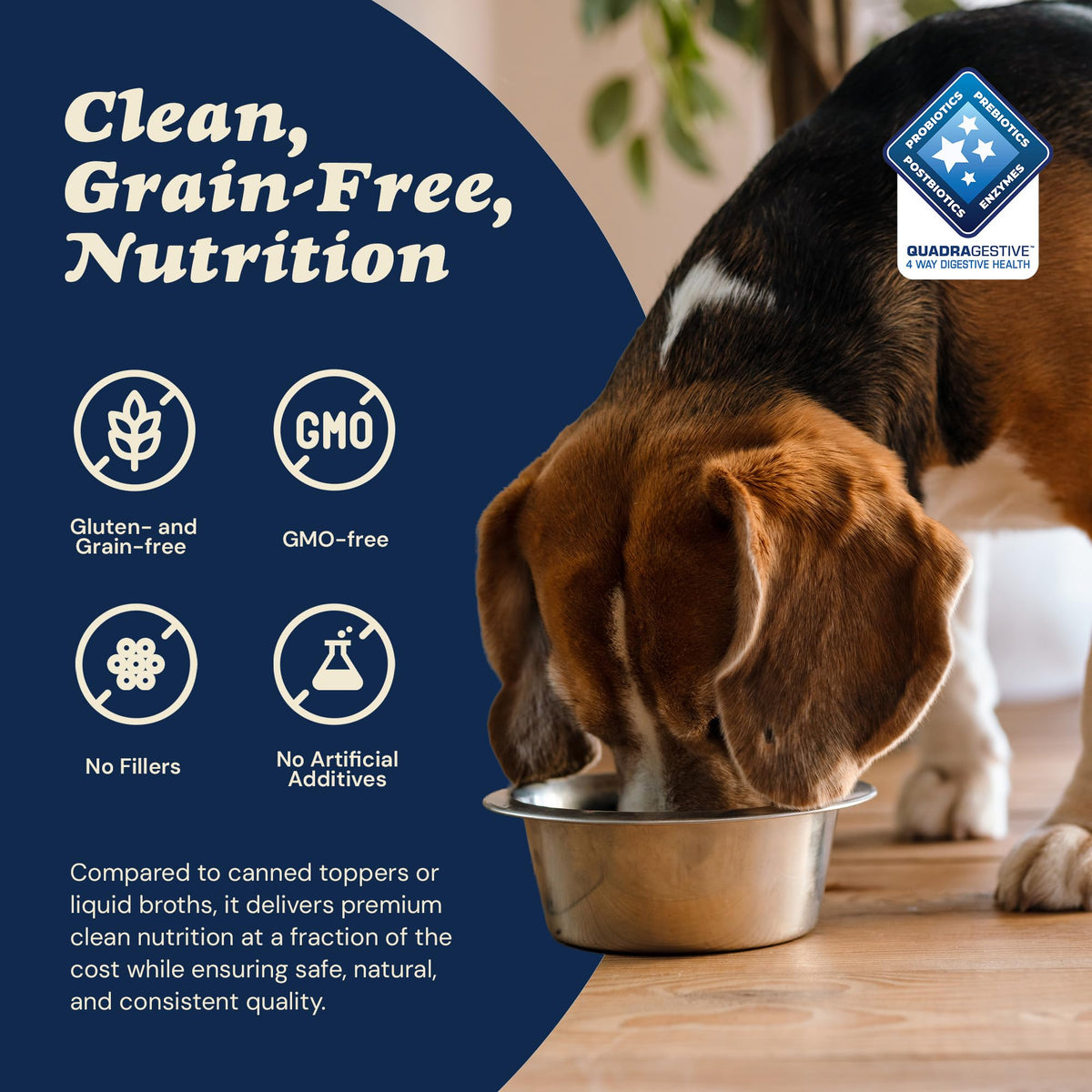 Goat Yogurt Cheese Blend Dog Food Topper 9 oz 60 Scoop T2015