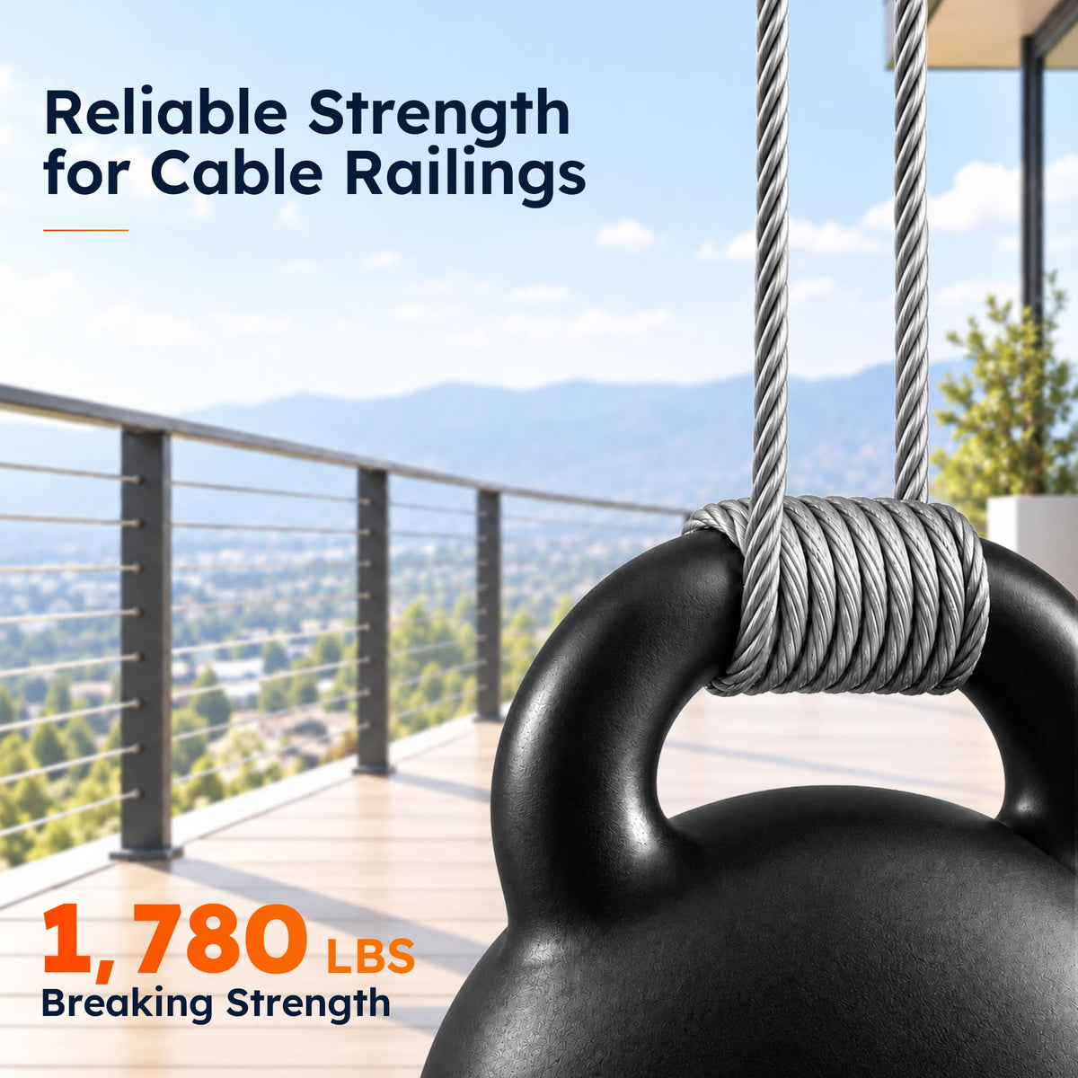 1/8" T316 Stainless Steel Cable W9770