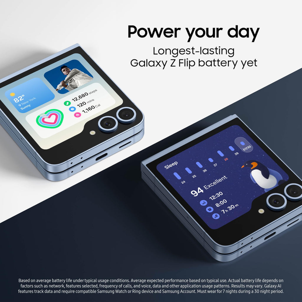 Galaxy Z Flip 6 256GB Blue Smartphone Y1140