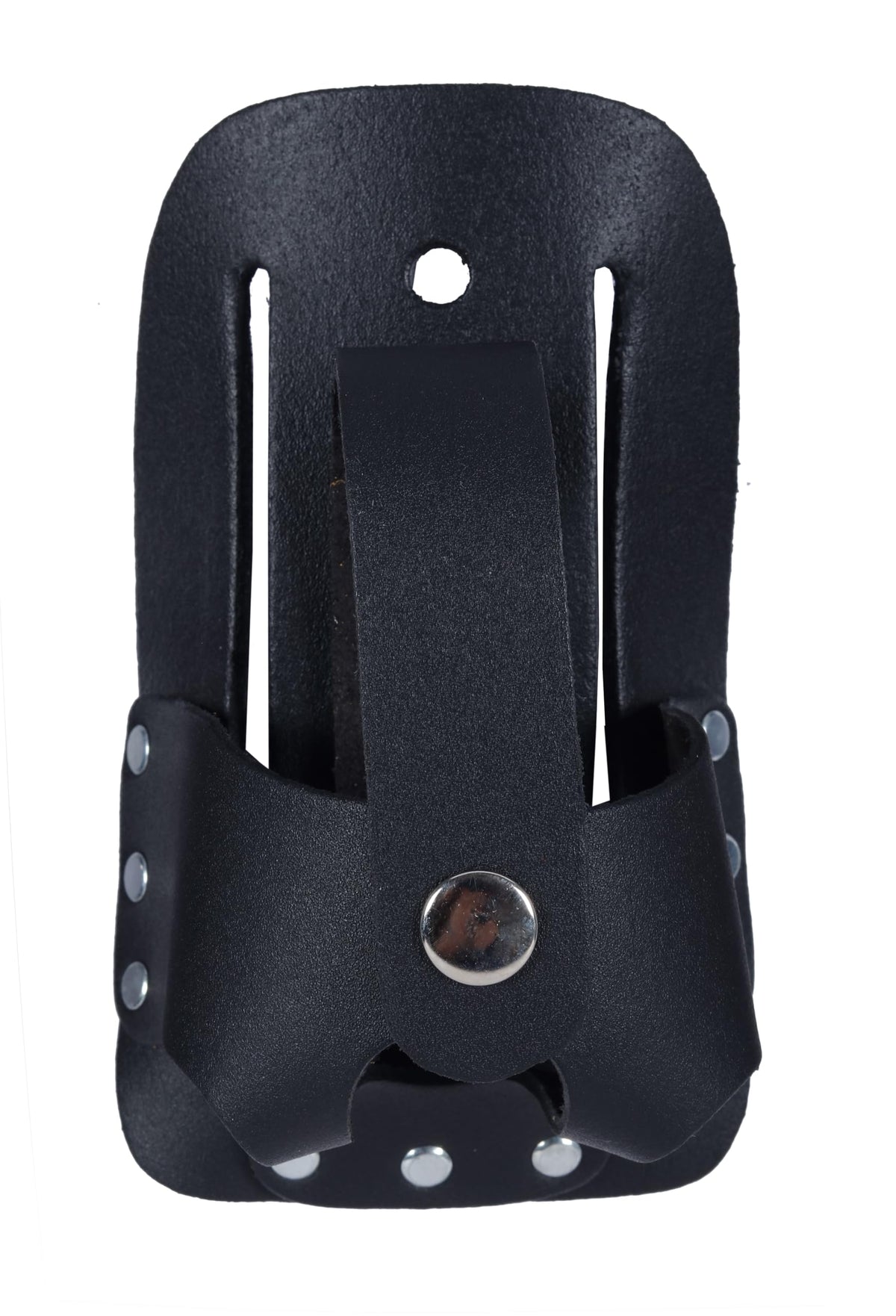 Black Leather 5-Piece Tool Belt Set I613759