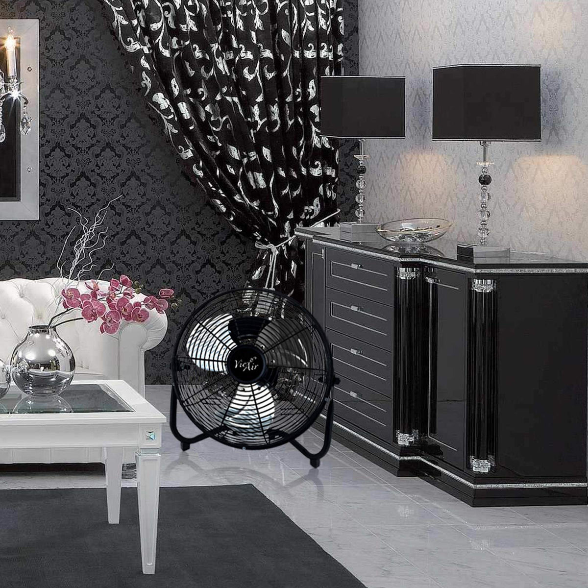 20 Inch 3 Speed Metal Floor Fan L281