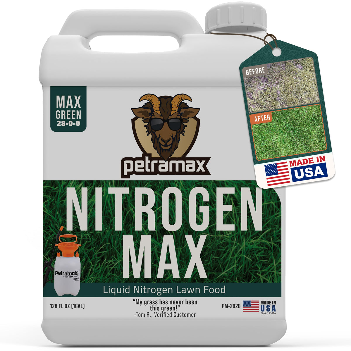1 Gallon 28-0-0 Liquid Nitrogen Fertilizer P1478