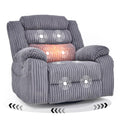 Power Swivel Rocker Recliner Chair with Vibration & Heat G98904