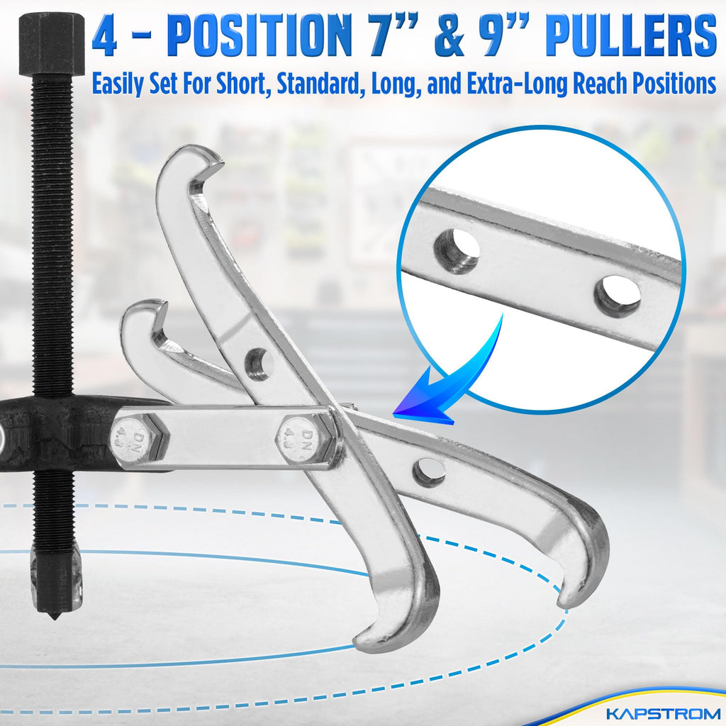 3-Jaw Gear Puller CR-V Steel P4723