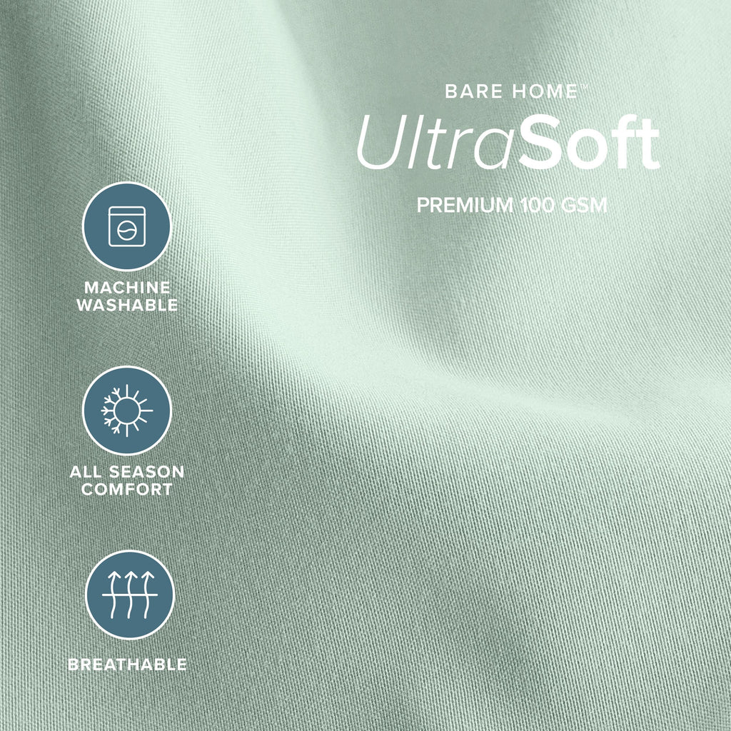 3-Pack Ultra-Soft Microfiber Fitted Crib Sheet I7233