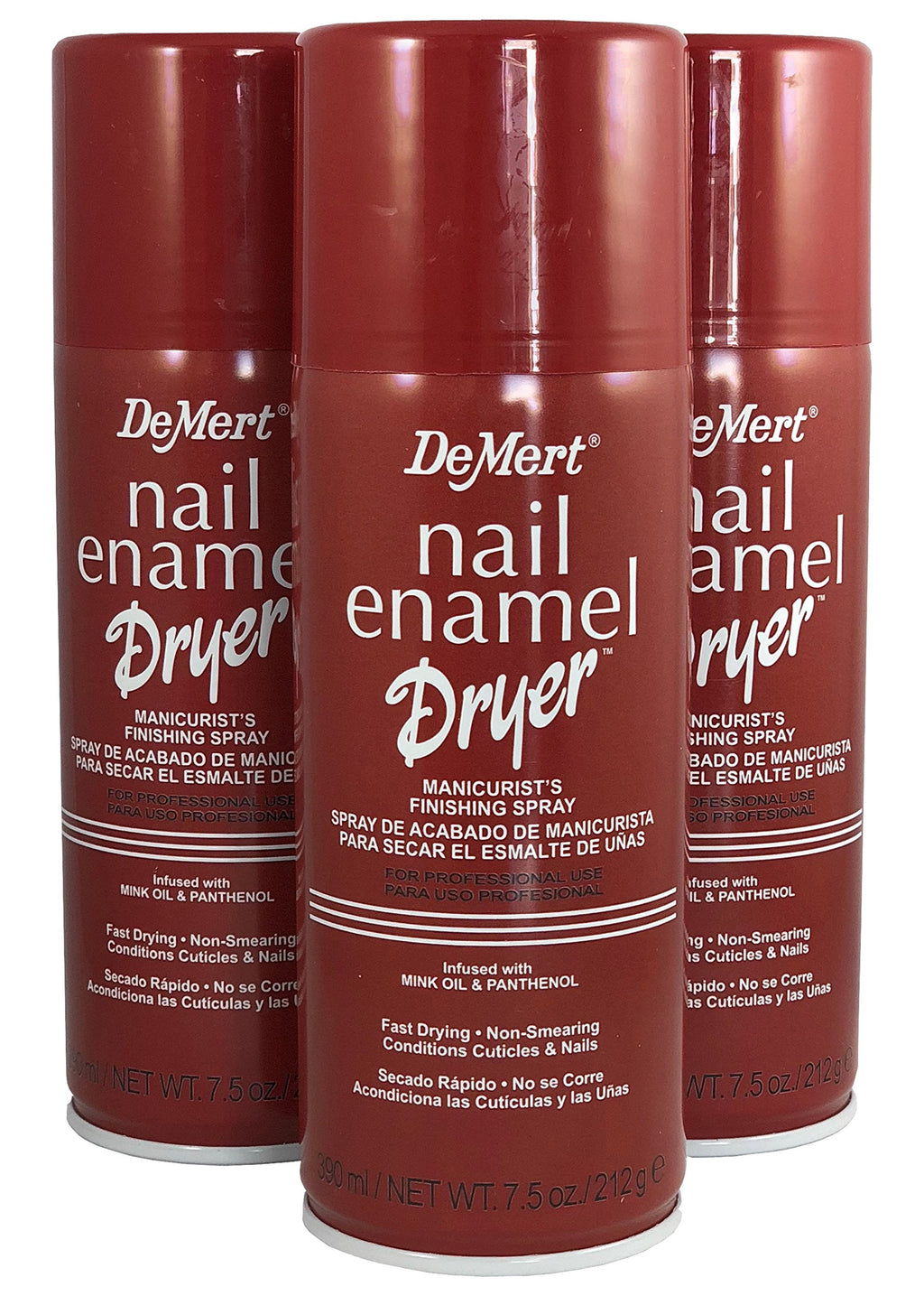 Nail Enamel Dryer Spray 7.5 Ounce Pack of 3 T2408