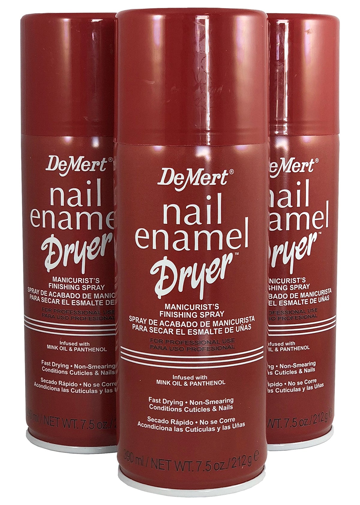 Nail Enamel Dryer Spray 7.5 Ounce Pack of 3 T2408