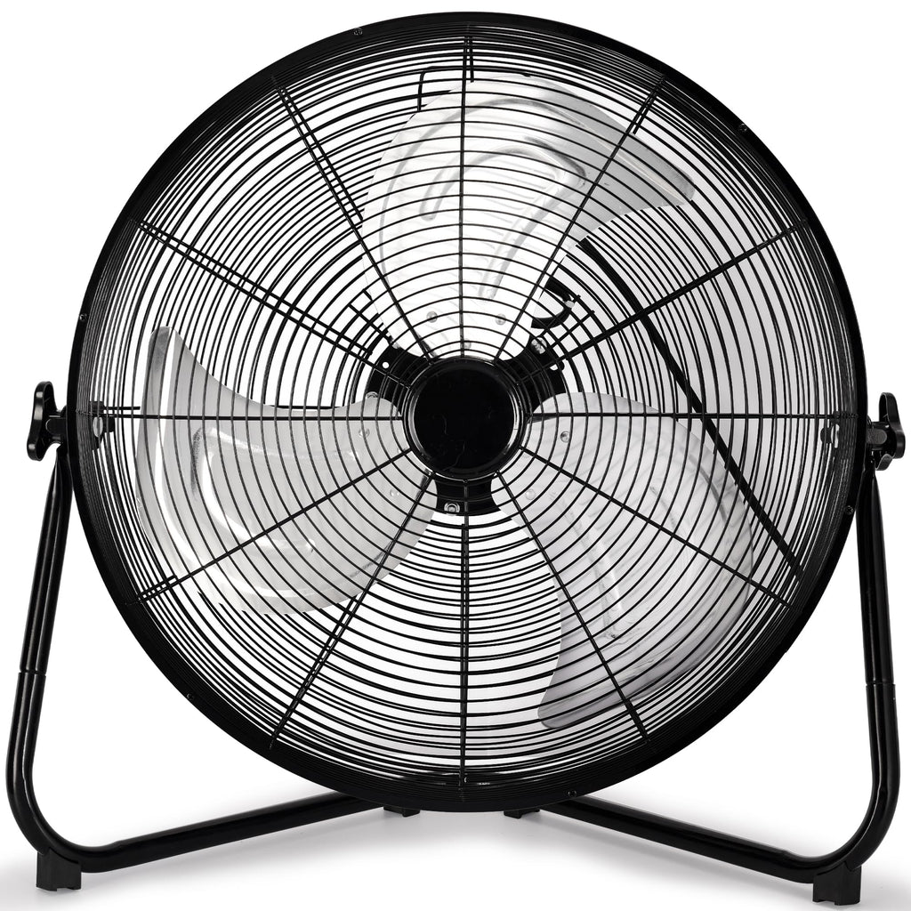 20 Inch 3 Speed High Velocity Metal Industrial Floor Fan E8307