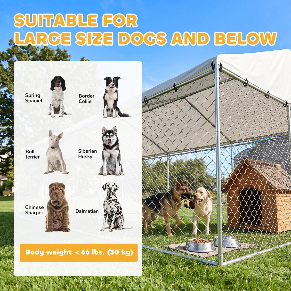 Outdoor Dog Kennel K511