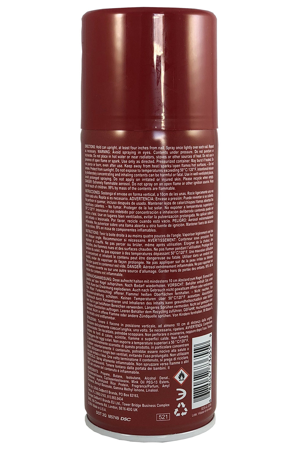 Nail Enamel Dryer Spray 7.5 Ounce Pack of 3 T2408